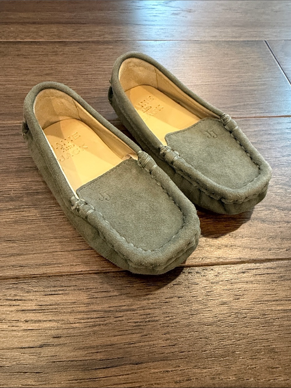 JANIE & JACK Baby Boys Size 5 Suede Moccasins Loafers Shoes - C52-075